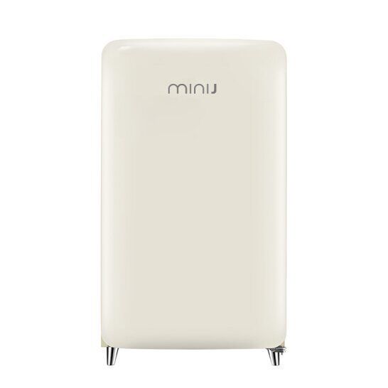 Мини-холодильник Холодильник MiniJ Retro Mini Fridge (White/Белый) 