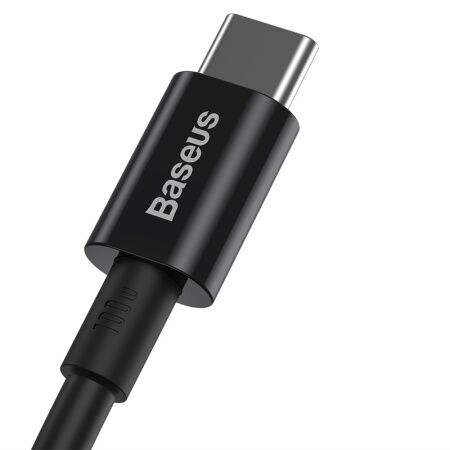 Кабель USB-C BASEUS Superior Series Fast Charging, Type-C - Type-C, 100W, 1 м, черный - 4