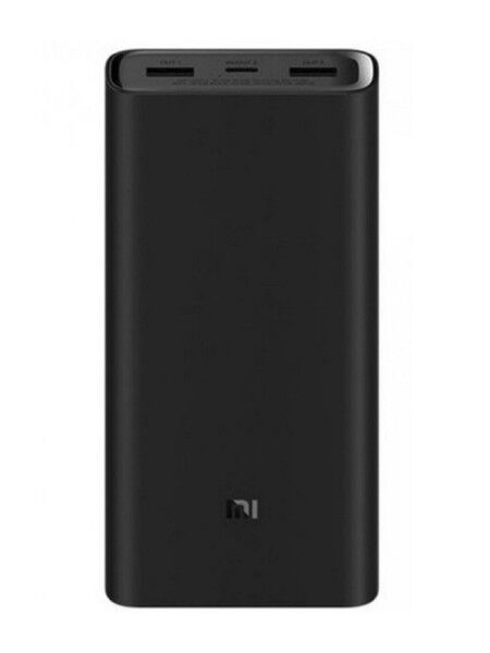 Внешний аккумулятор Xiaomi Mi Power Bank 3 Super Flash Charge 20000 (Black) - 1