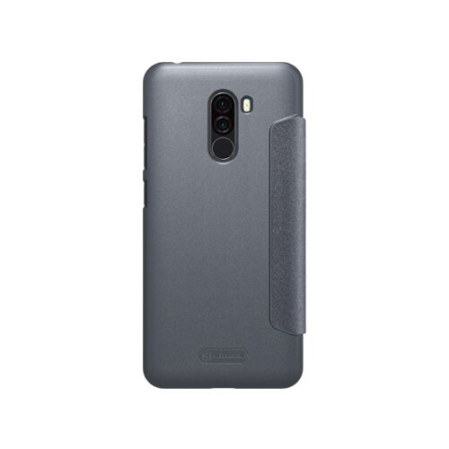 Чехол для Xiaomi Pocophone F1 Nillkin Sparkle Leather (Grey/Серый) - 2
