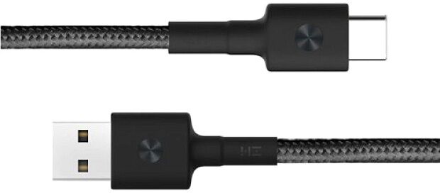 Кабель Xiaomi Mi Braided USB Type-C Cable 1m (Black) - 5