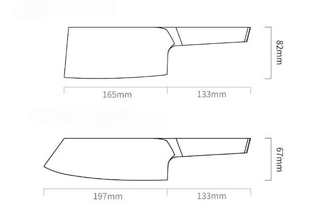 Набор ножей HuoHou Fire Compound Steel Knife Set : отзывы и обзоры - 5