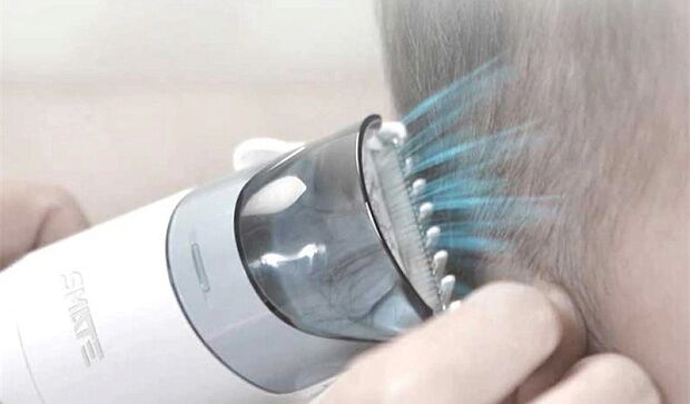 Машинка для стрижки волос Xiaomi Kiddies Hair Clipper (White/Blue) - 3