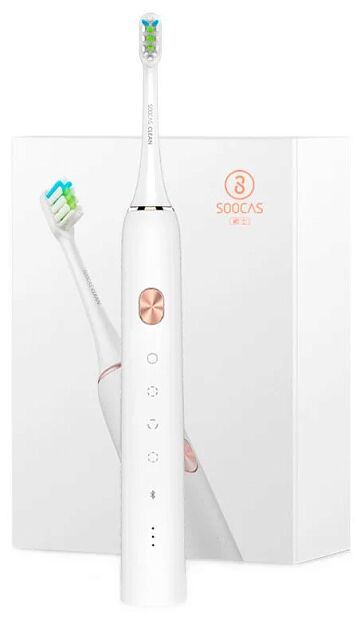 Электрическая зубная щетка Soocas X3 Sonic Electric Toothbrush (White) - характеристики и инструкции на русском языке - 6