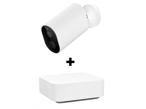 Автономная уличная IP-камера IMILAB EC2 Wireless Home Security Camera  Gateway (White) - 1