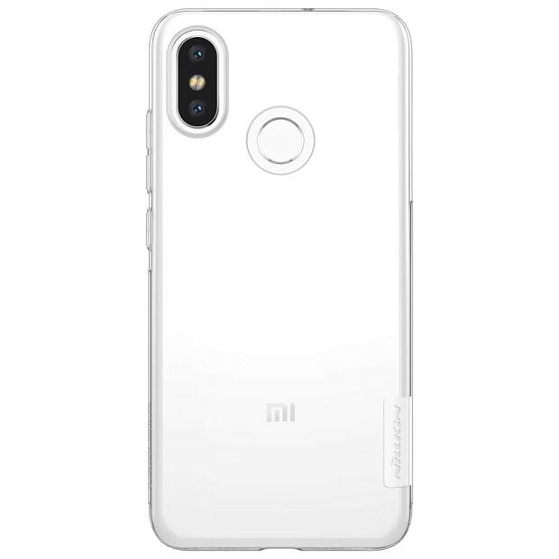 Чехол для Xiaomi Mi 8 SE Nillkin Nature TPU Case (White/Белый) - 3