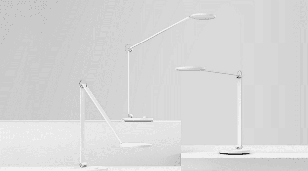 Варианты регулировки угла наклона настольной лампы Mijia LED Lamp Pro