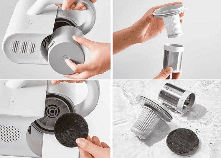 Система фильтрации пылесоса для удаления пылевого клеща Xiaomi Mijia Dust Mite Vacuum Cleaner