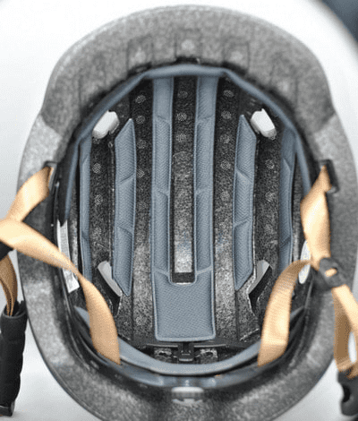 Полистироловые вставки в велосипедном шлеме Сяоми